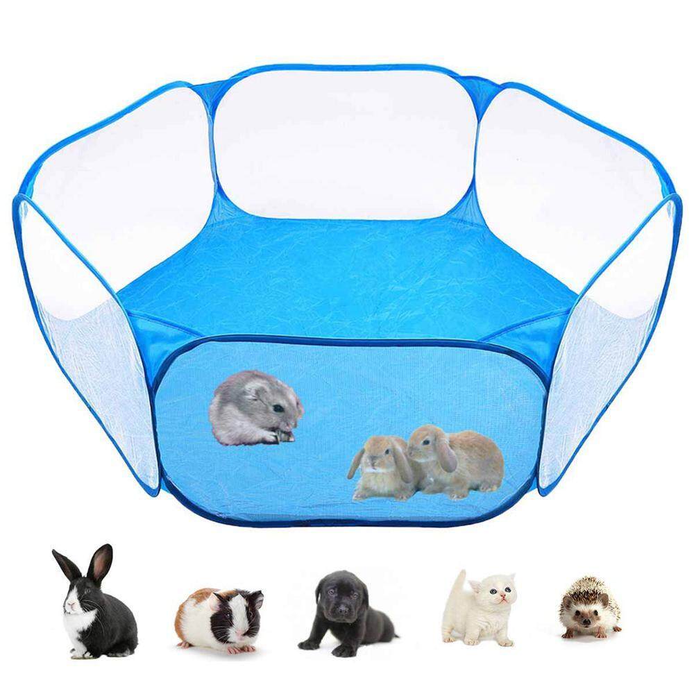 Small Pet Animal Guinea Pig Exercise Play Pen Portable Fence Cage Indoor Outdoor