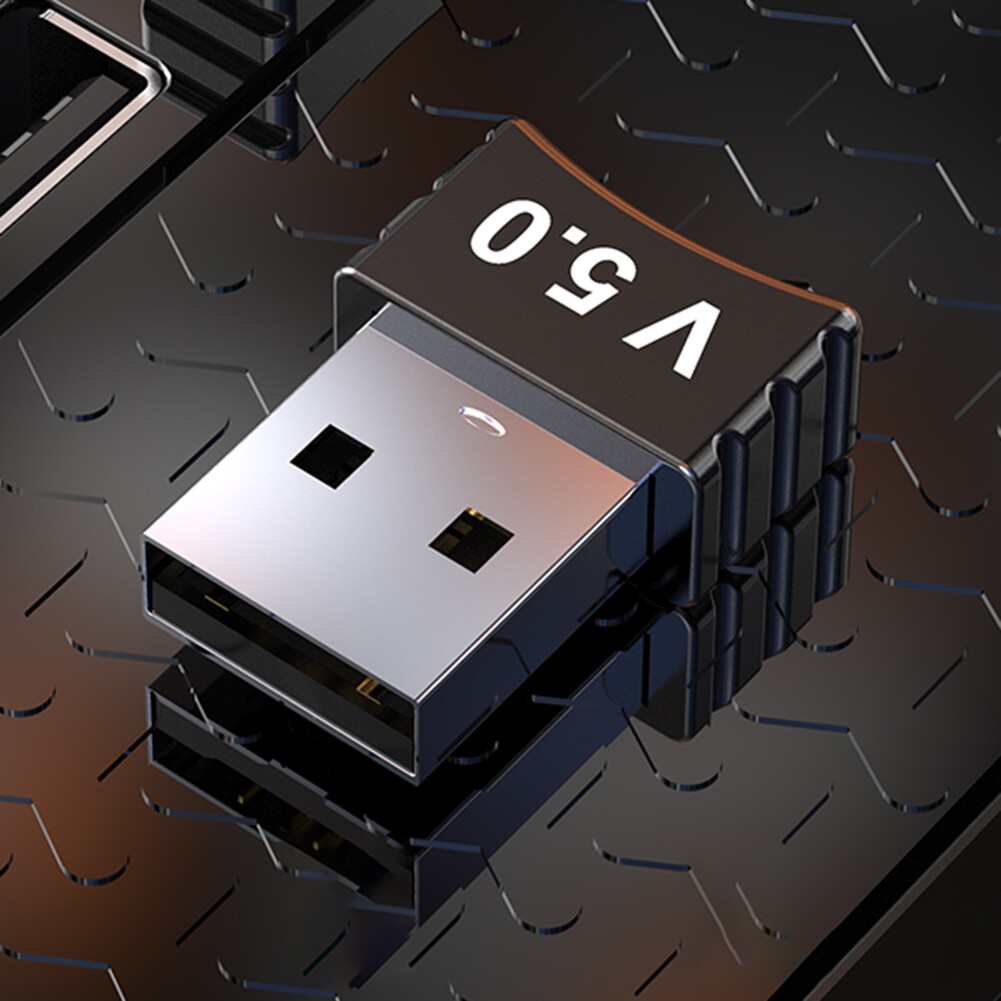 Bộ Chuyển Đổi USB Bluetooth 5.0, Thu Không Dây Truyền Cho Bàn Phím Chuột PC Phụ Kiện Âm Thanh