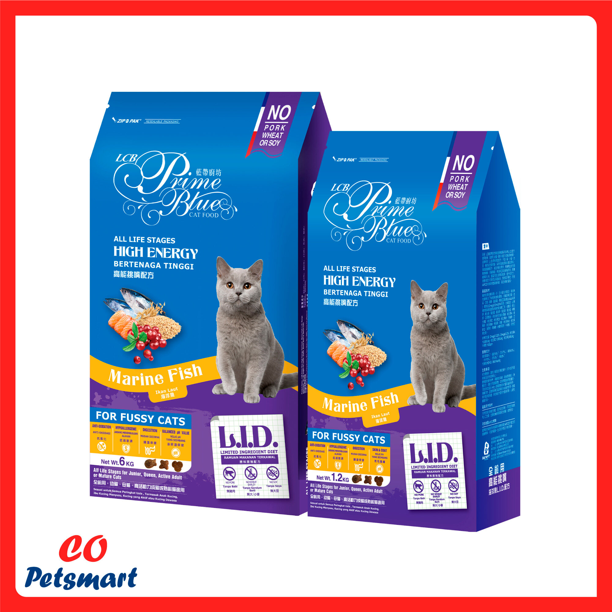 Lcb prime blue outlet cat food