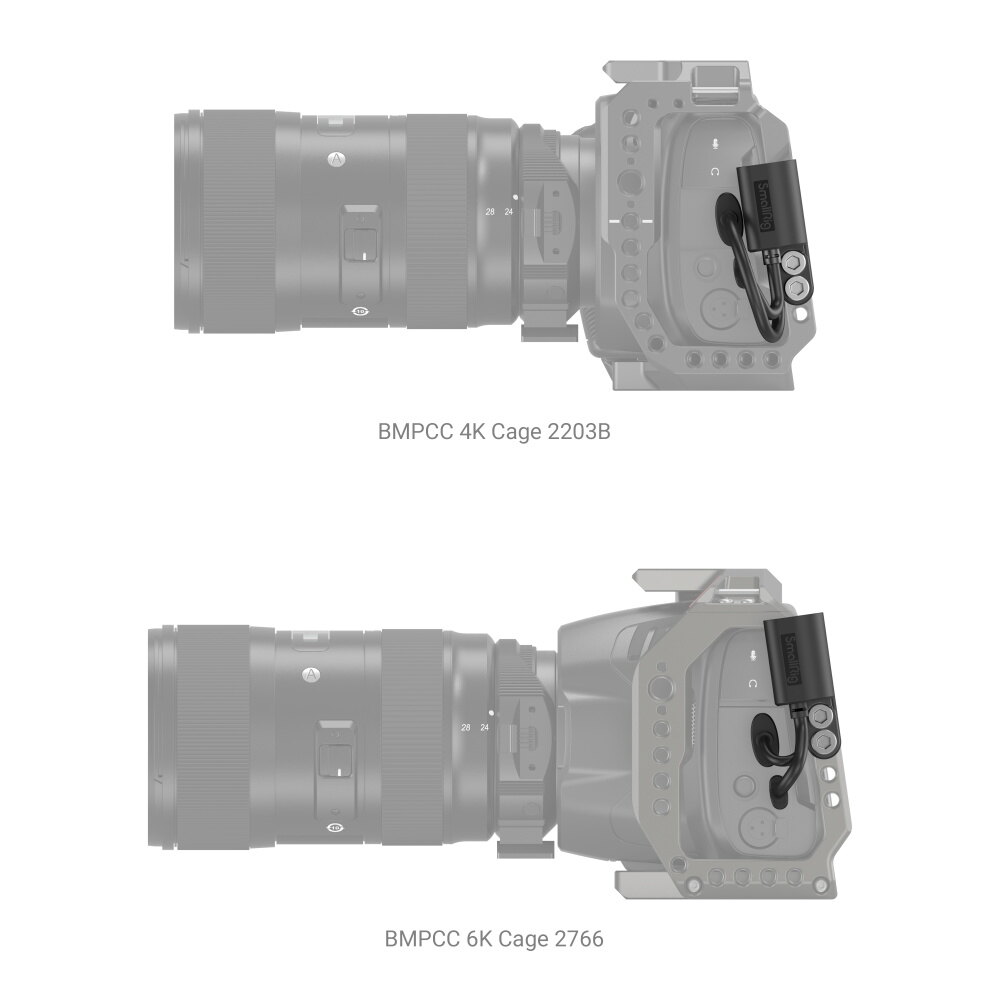 SmallRig Bộ Chuyển Đổi HDMI & Type-C, Cho BMPCC 4K & 6K, Máy Ảnh Cage 2960