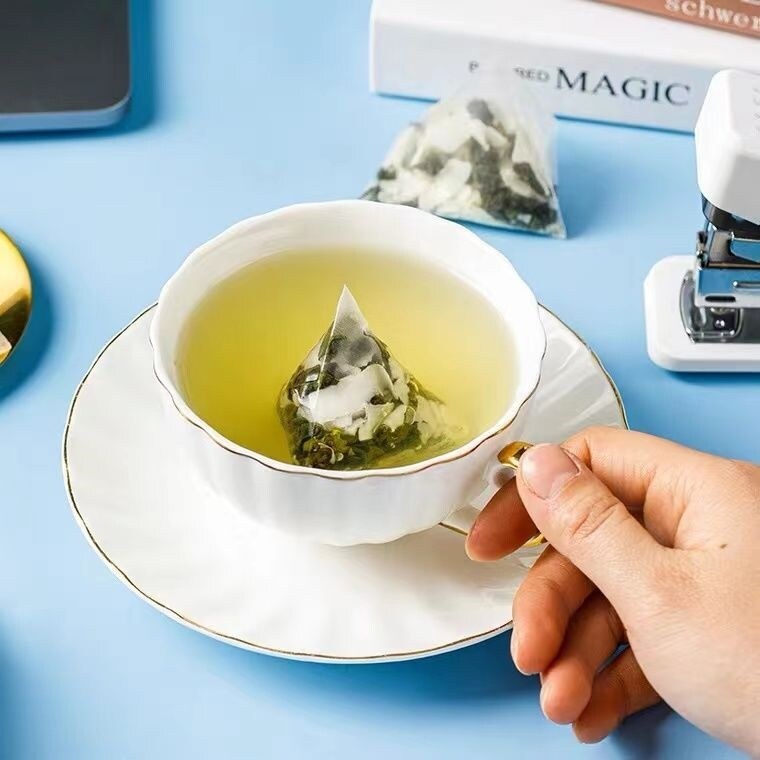 Bulk Milk Fragrant Coconut Oolong Tea Peach Oolong Tea Triangular Tea Bag Scented Tea Combination Fruit Tea Cold Brew Tea