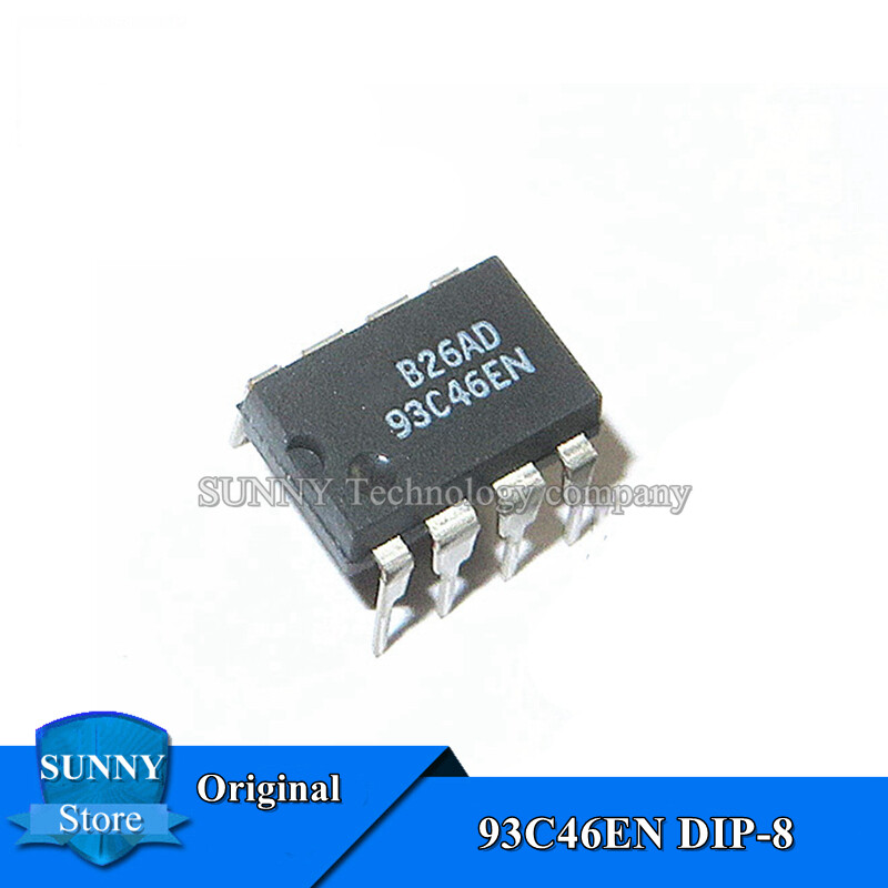 5pcs original 93c46en dip-8 at93c46 dip8 memory chip new original