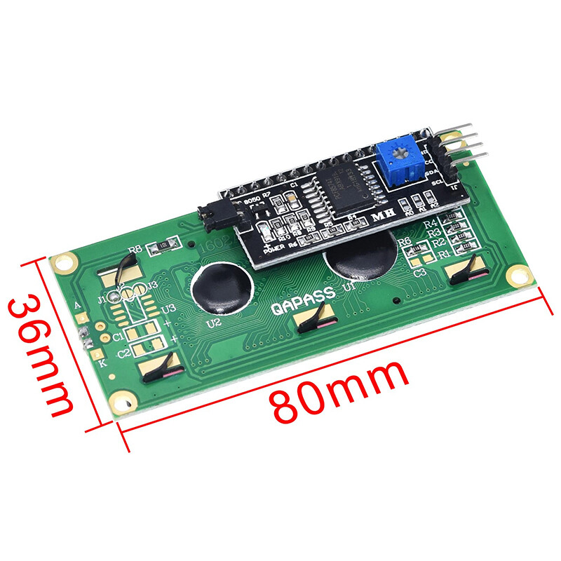 1PCS 1602 LCD Module for Arduino IIC/I2C 1602 LCD Module Blue Screen