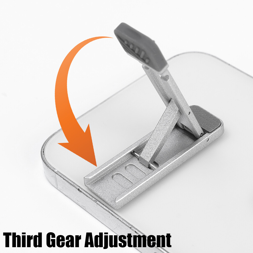 Universal Ultra-thin Foldable Mobile Phone Computer Holder Stand Invisible Portable Adjustable Bracket Desktop Laptop Tilting Notebook Phone Holder