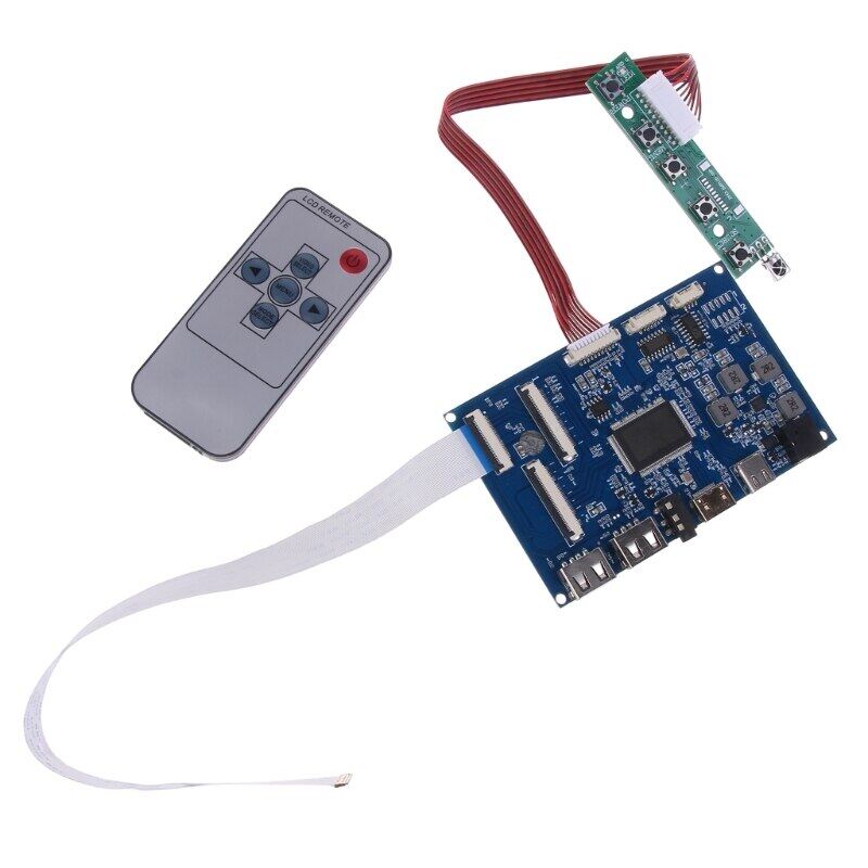 High Definition LCD Screen Controller LVDS Edp LCD Screen Driver Board TYPE-C Game Display Driver Electrical Circuitry Parts 0.1