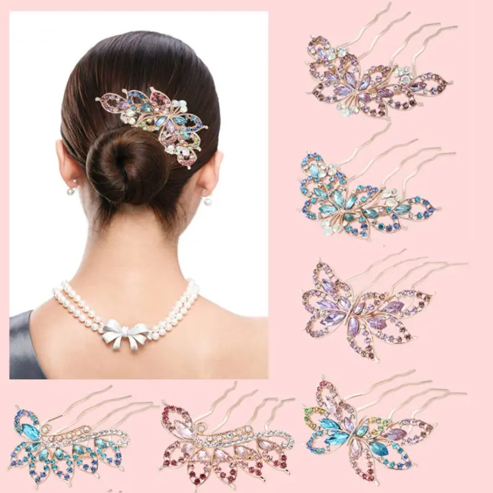 diamond hair jewelry
