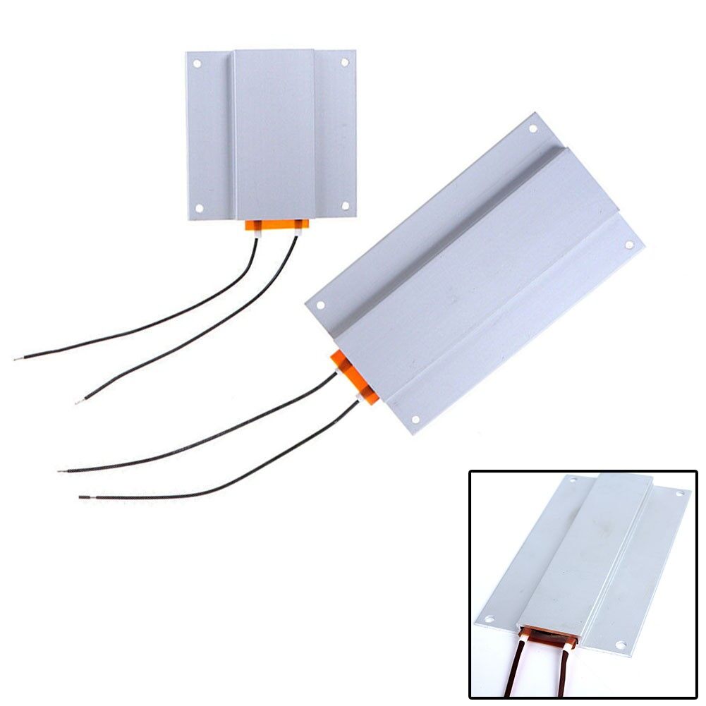 1pc PTC Heating Plate 220V AC Split 300W 67*70/70*120mm Silver Pratical