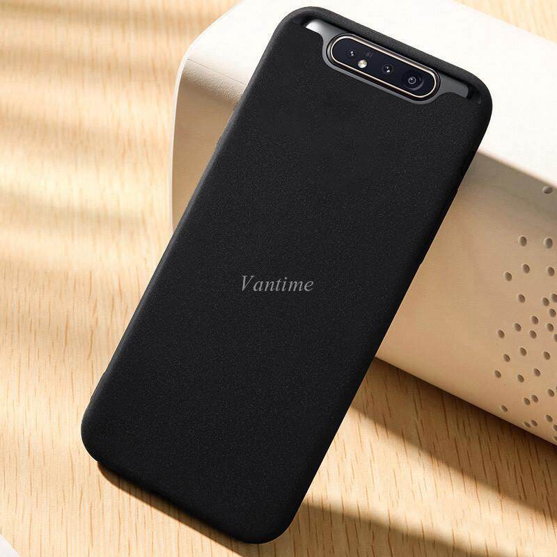 Vantime Case for Samsung Galaxy A80 Soft Sandstone Case, Ultra Thin Matte Back Protective Phone Slim Casing Cover