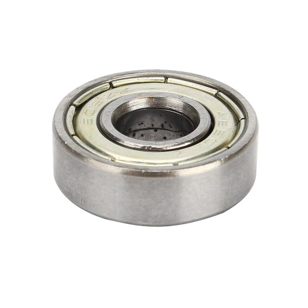 Zonejoy 10 Cái Vòng Bi Rãnh Sâu 608ZZ 8*22*7Mm Cho Máy In Lỗ Khoan 8Mm
