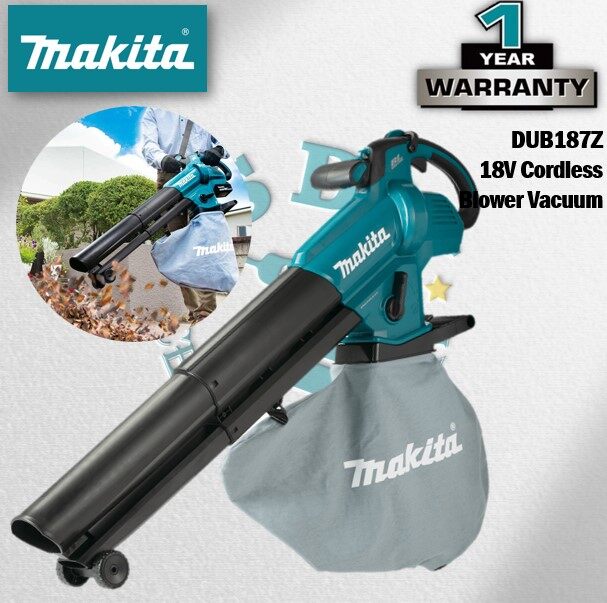 MAKITA DUB187Z 18V Cordless Blower Vacuum Lazada