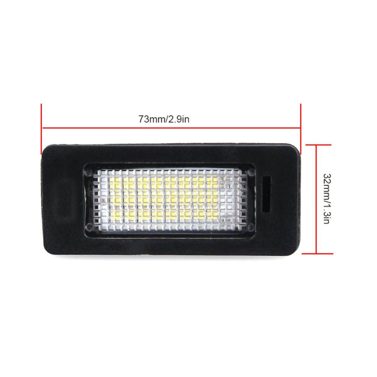 2 Chiếc Đèn Biển Số LED Cho BMW E39 E70 E71 X5 X6 E60 M5 E90 E92 E93 M3