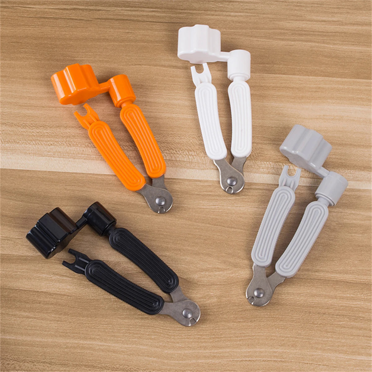 Miwayer Guitar String Winder 3 IN 1String Peg Winder String Cutter Pin Puller Instrument Guitar Maintenance Tool Repair Tool
