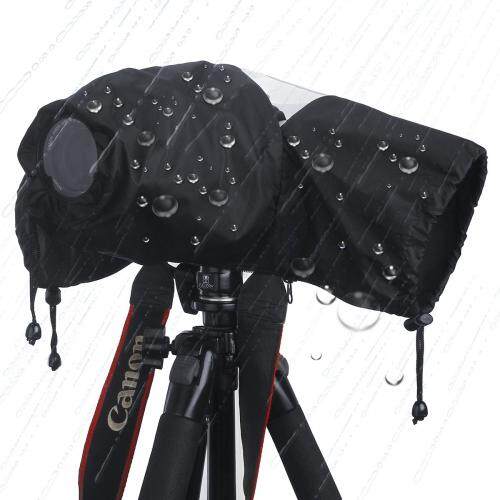 กล้องRainปรับปรุงผลิตภัณฑ์ขนาดใหญ่กล้องRain Jacketยาวมากเลนส์ที่สอดคล้องกันสองขั้นตอนน้ำหนักเบาบางนุ่มวัสดุยืดหยุ่นกันน้ำและกันฝุ่นEasyกล้องSLR