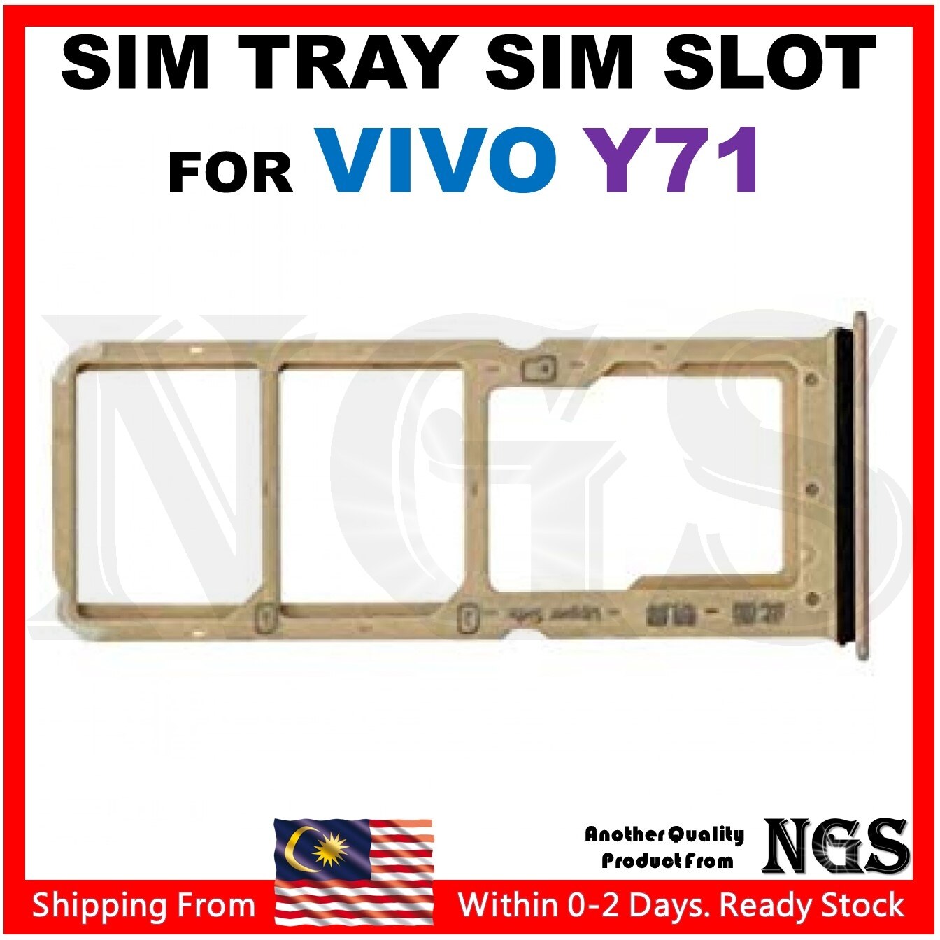 vivo 1724 sim tray