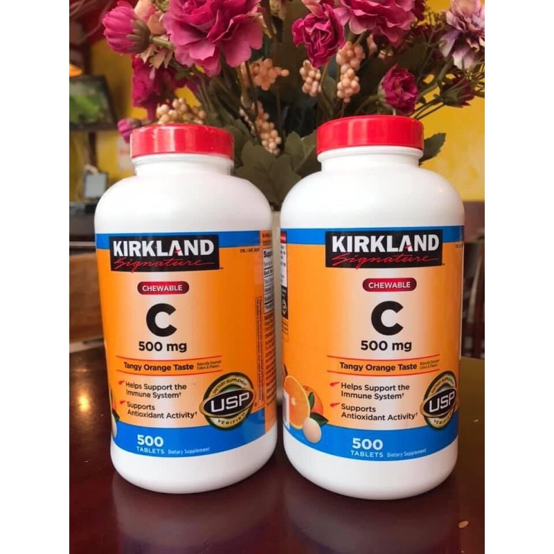 Viên uống vitamin c hàng mỹ 500 viên