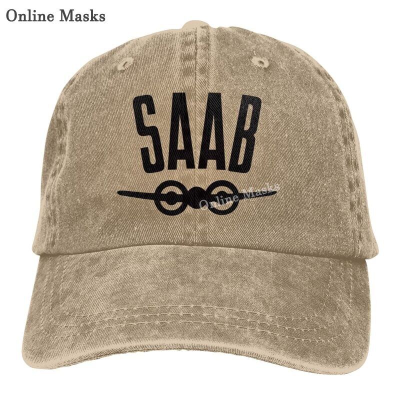 Saab Hat Trucker Mesh Baseball Cap 