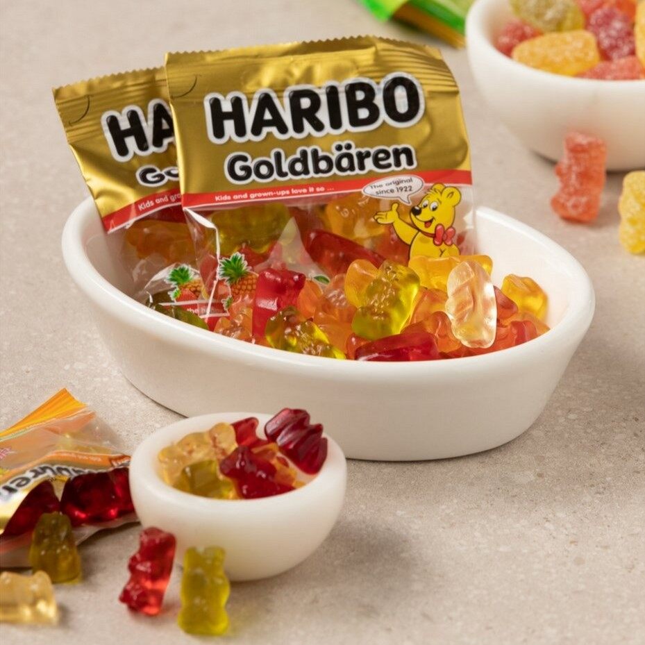 HARIBO Gummies Candy Sweet Jelly Party Box 1kg