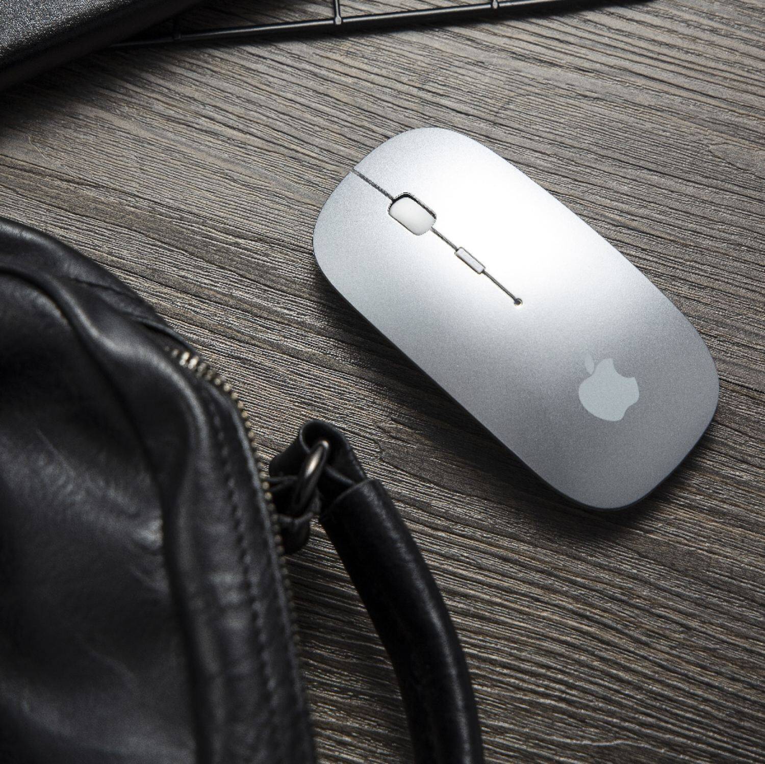 Apple 'S Chuột Bluetooth Không Dây Mới, Máy Tính Macbook Pro Air Không Tiếng Ồn Có Thể Sạc Lại-Tích Hợp