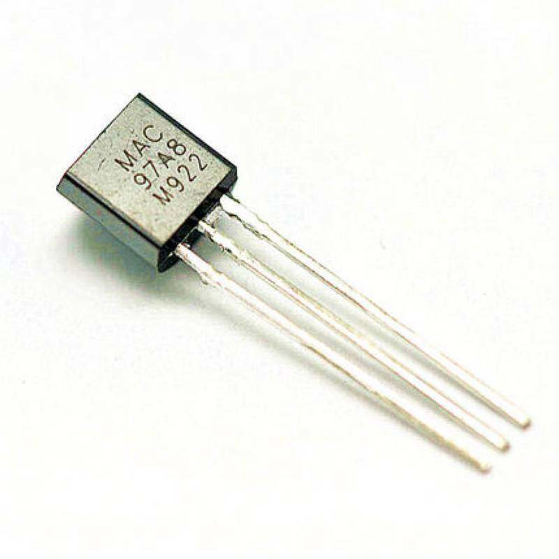 MAC97A8 97A8 0.6A 600V triac TO-92 transistors triode