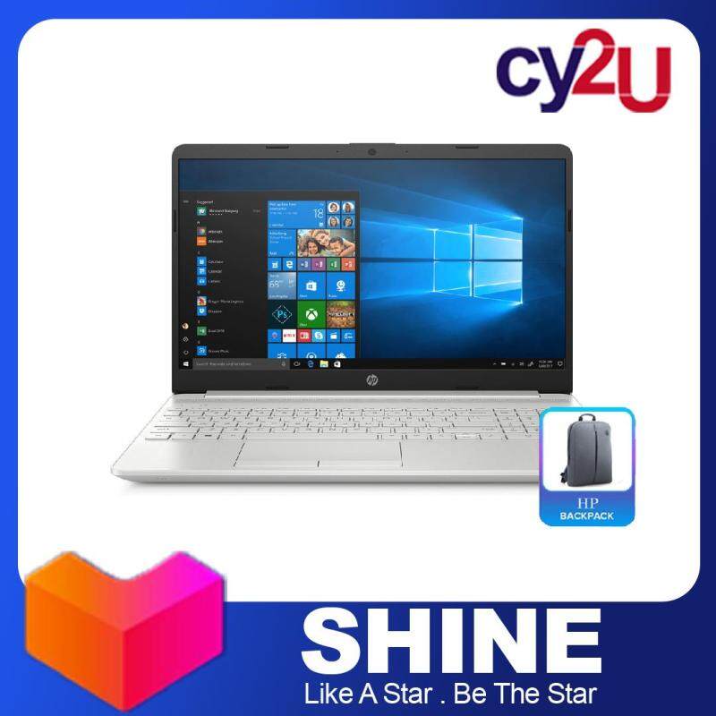HP 15s-du1033TU 15.6 HD Laptop - Natural Silver (Intel Core i3-10110U, 4GB RAM, 256GB SSD, Intel UHD Graphics, Win10) + HP Backpack Malaysia