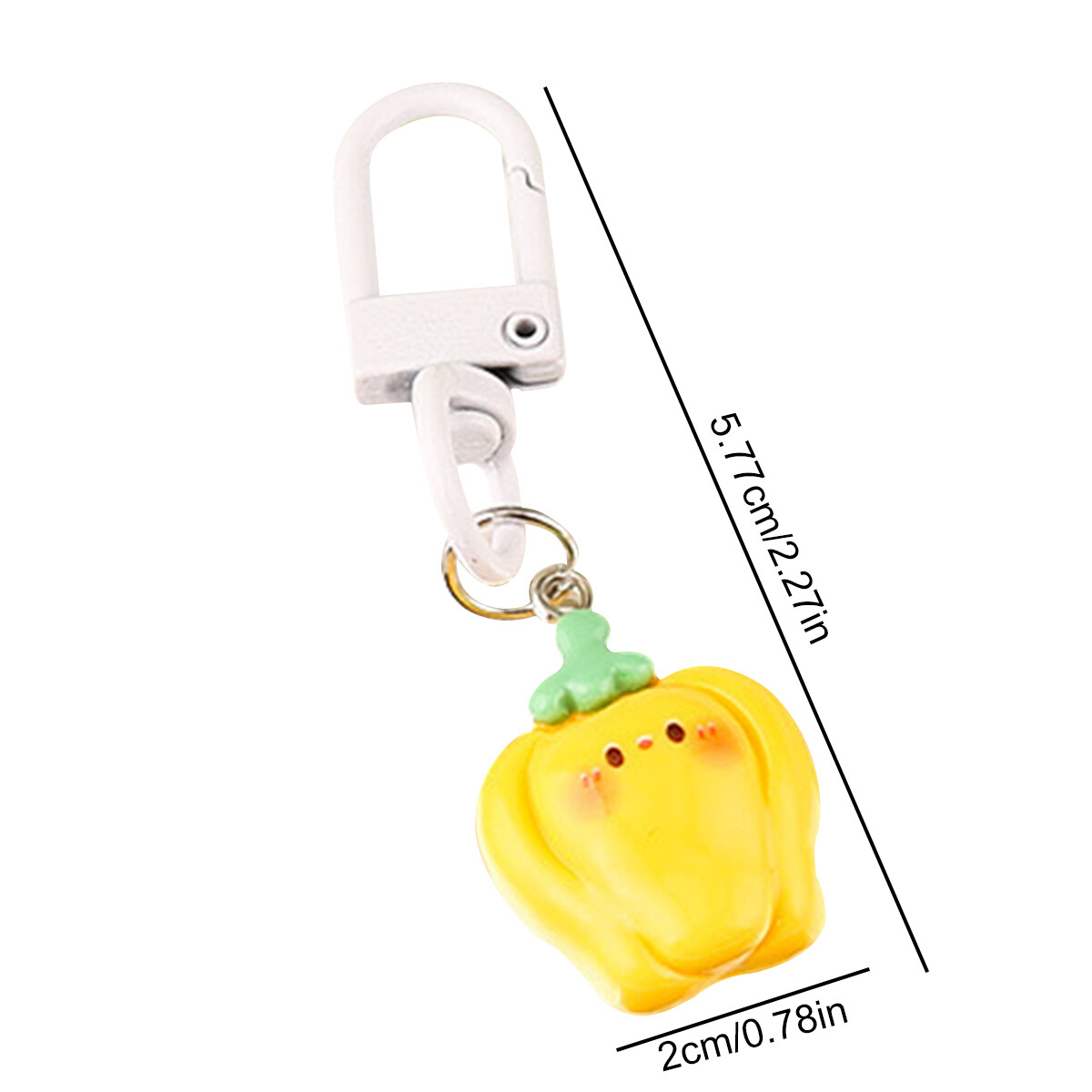 Funny Fruit and Vegetable Shaped Key Chain