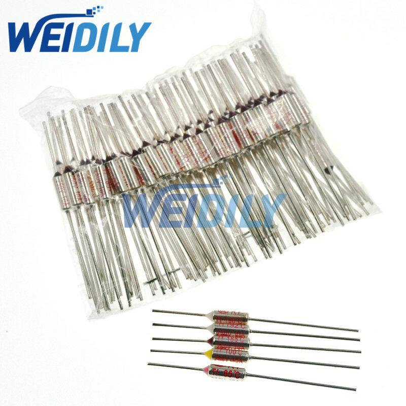 10pcs tf thermal fuse ry 10a 250v temperature 65c 85c 100c 105c 100c 120c 130c 152c 165c 172c 185c 192c 200c 216c 240c 280c 300c