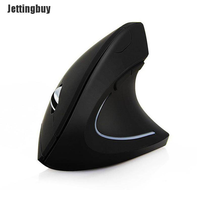 [Jettingbuy] Chuột Chơi Game Dọc Không Dây Mới Chuột Quang Thoải Mái 1600DPI Chuột Game Thủ