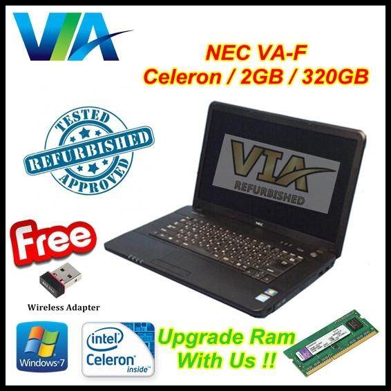 Refurb Nec VersaPro VA-F Celeron R730~2Gb~320Gb HDD~15.6 Malaysia
