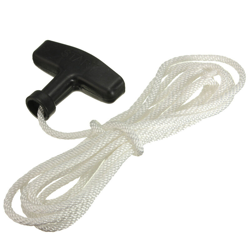 White Rope Black Handle Universal Rope & Pull Handle replacement Plastic& Polyester High Quality
