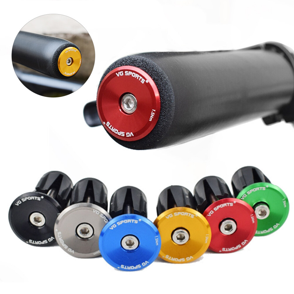 Bike Handlebar Caps Bicycle Handlebar Plugs Handle Grip Bar End