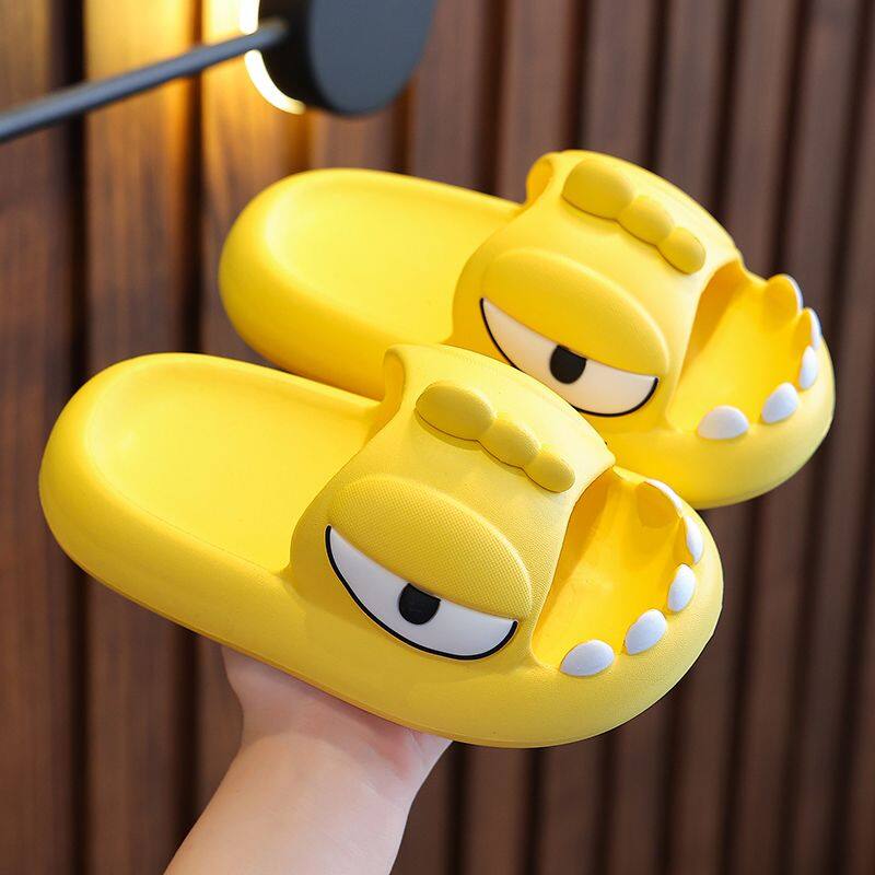 Women's slippers at home thick bottom cute cartoon summer anti-slip sandals