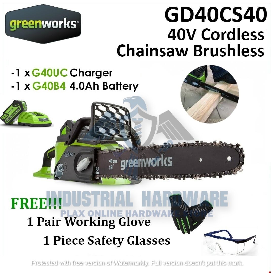 greenworks digipro chainsaw greenworks digipro chainsaw