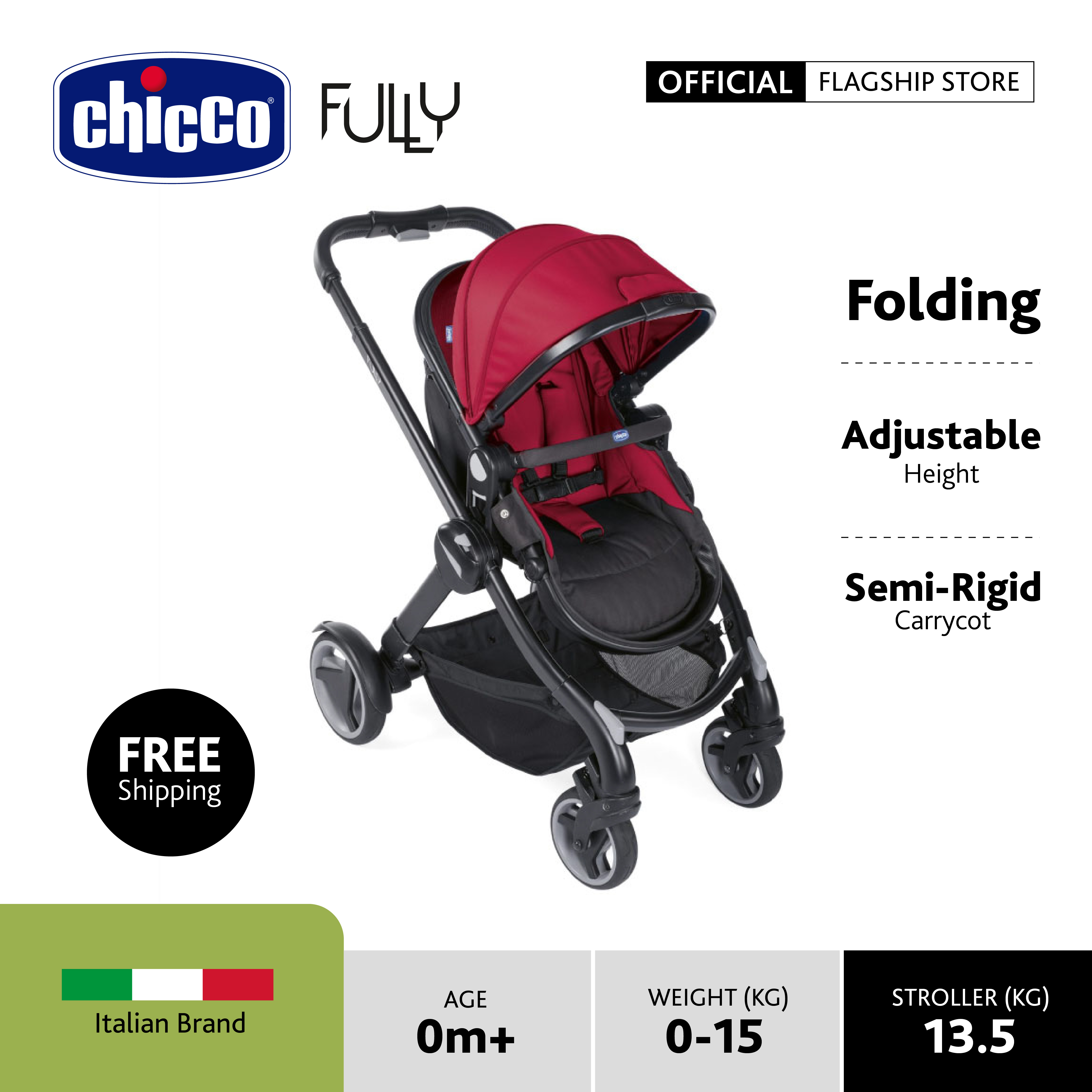 chicco fully stroller