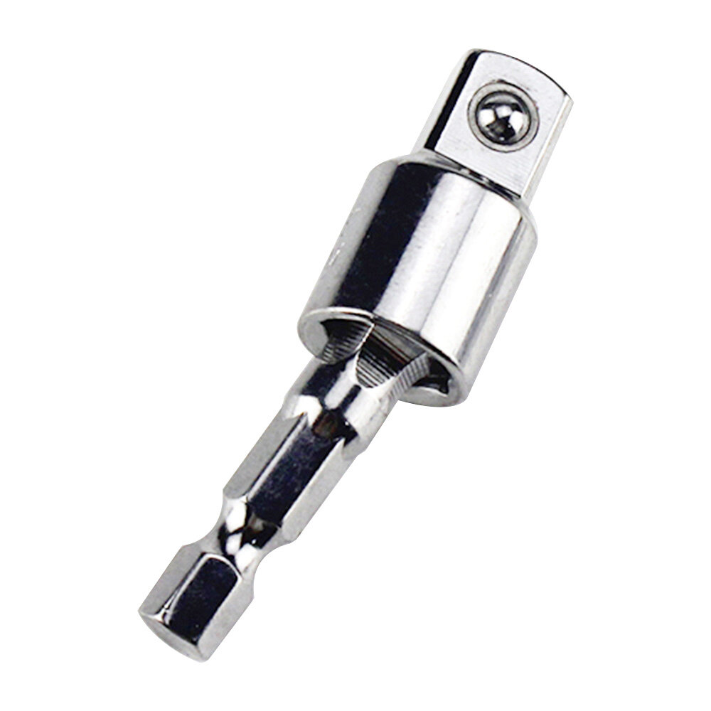 1 / 2 3 / 8 1 / 4 Air Screwdriver Universal Joint Hexagon Handle Square Head Sleeve Conversion Tool Connecting Rod Electric Drill Socket Adapter