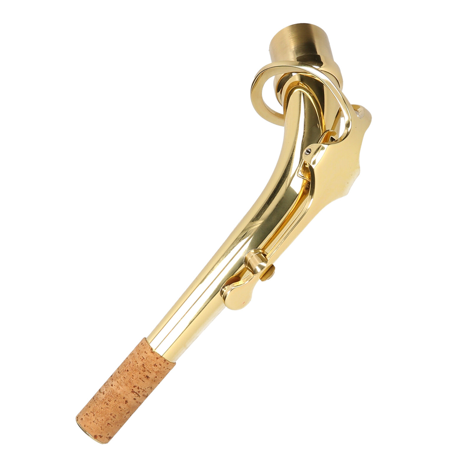 Muslady Alto Saxophone Neck Brass Bend Neck Sax Replacement Part Sax Accessory