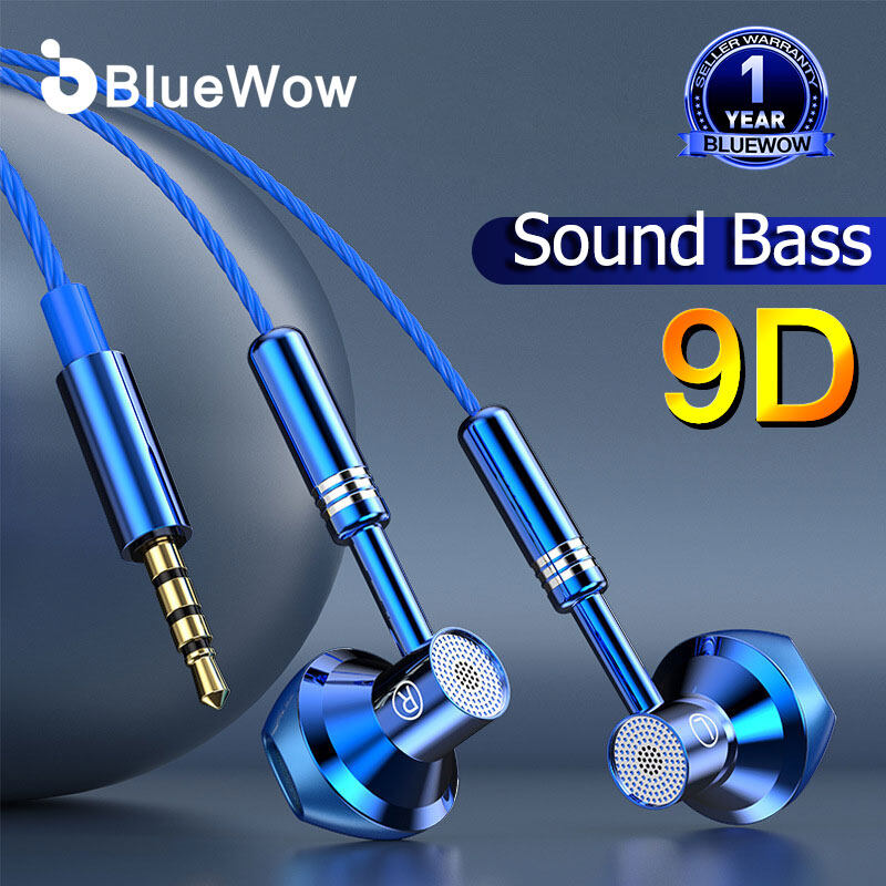 BlueWow M15 Tai Nghe Khử Tiếng Ồn Tai Nghe Có Dây Tai Nghe Loa Siêu Trầm