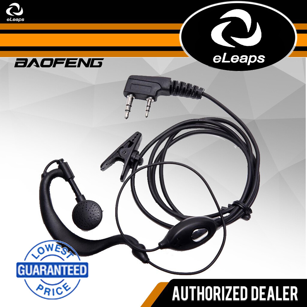 Two Way Radio Earphone Walkie Talkie Headset for With Mic Security