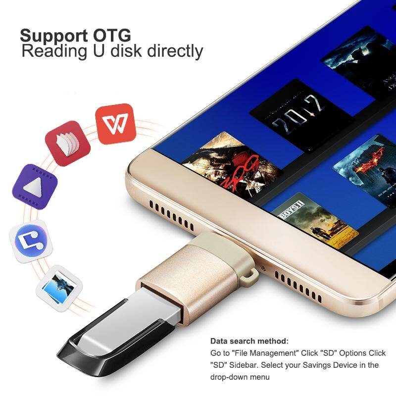 Bộ Chuyển Đổi OTG TYPE-C Usb C, Bộ Chuyển Đổi Dữ Liệu Sạc Micro Type C Usb 3.0 Cho Samsung Galaxy S8 S9 Note 8 A5 2017 One Plus Usbc