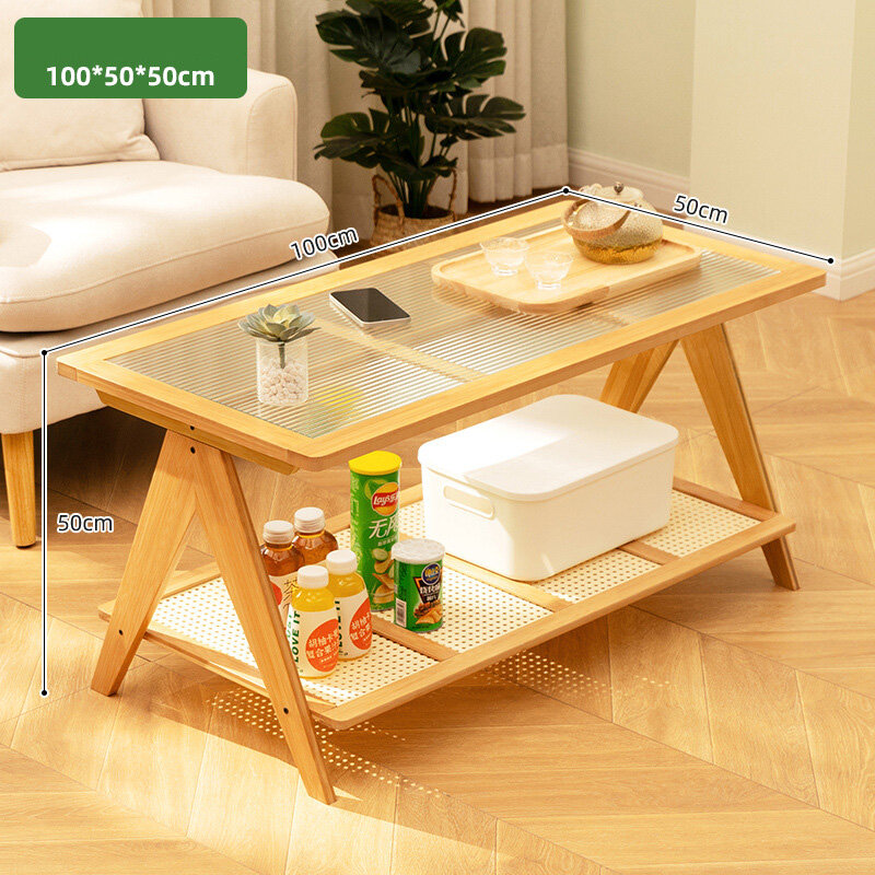 Coffee table living room home tea table tea table small apartment modern simple luxury balcony solid wood office