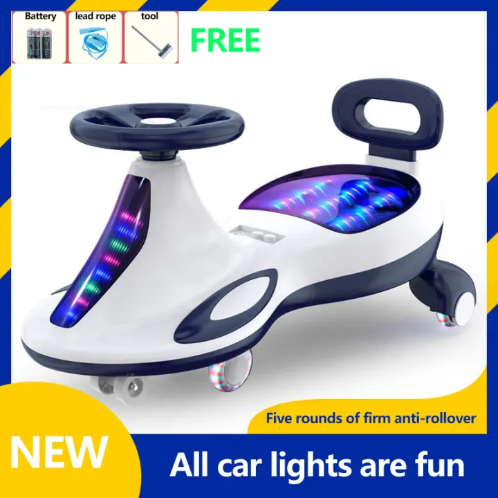 wiggle movement ride on car