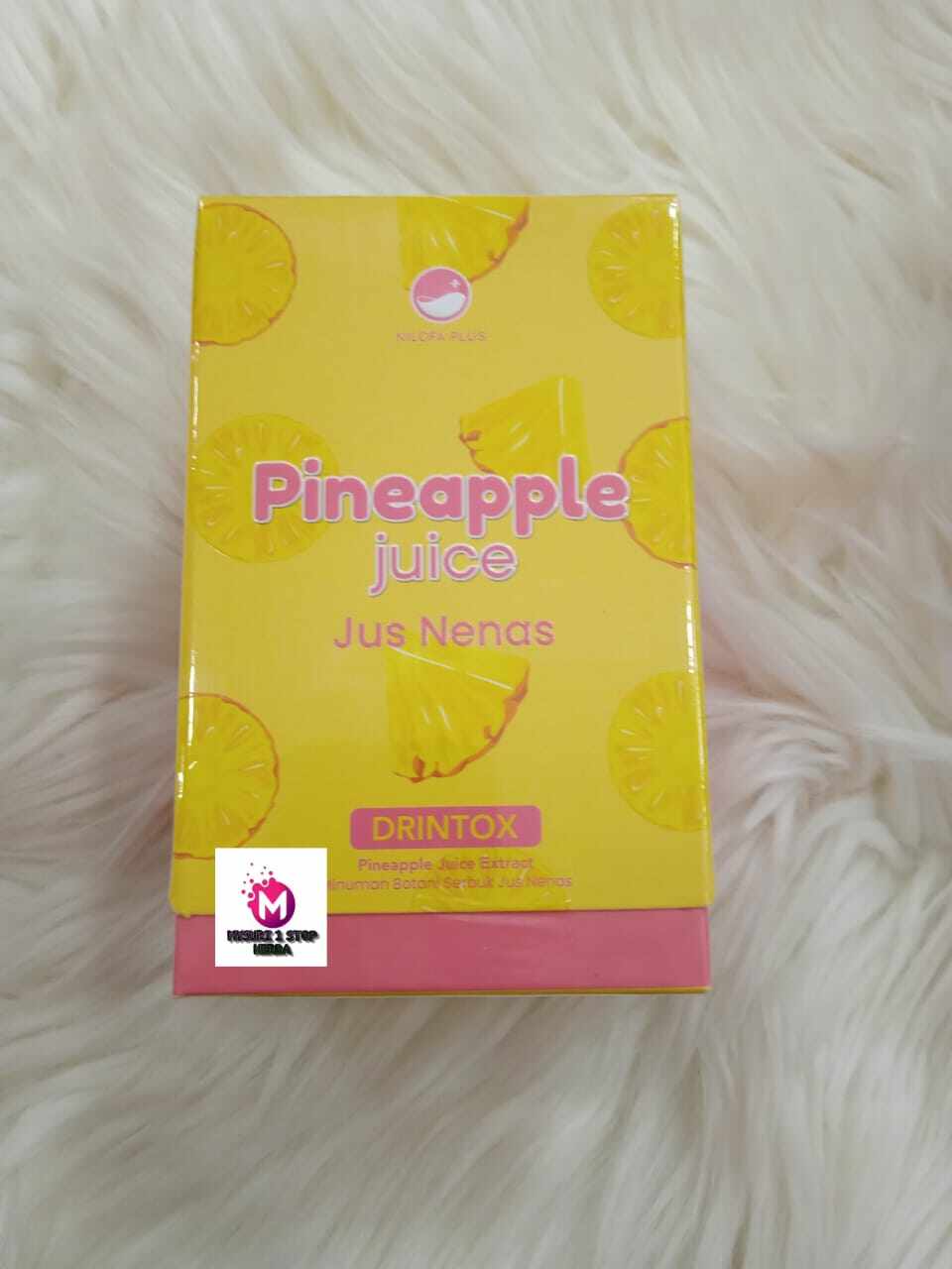 NILOFA PLUS Drinktox Pineapple Juice Neelofa 7 sachet🍍 Lazada