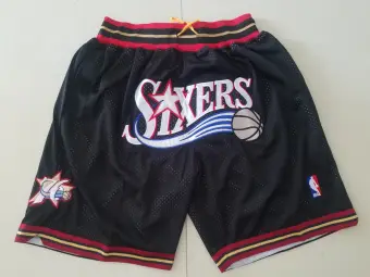 76ers authentic shorts