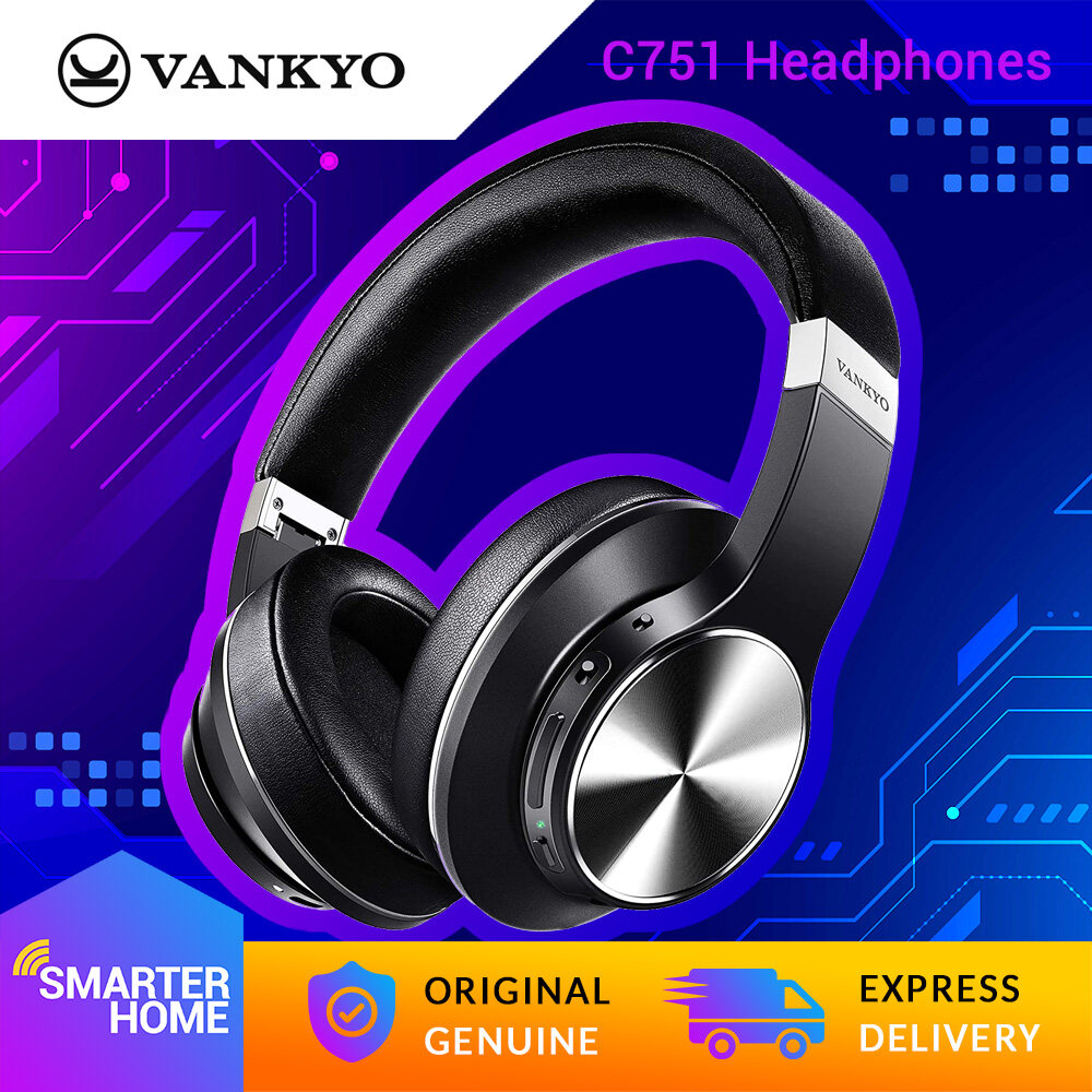 vankyo c751 over ear wireless bluetooth headphone