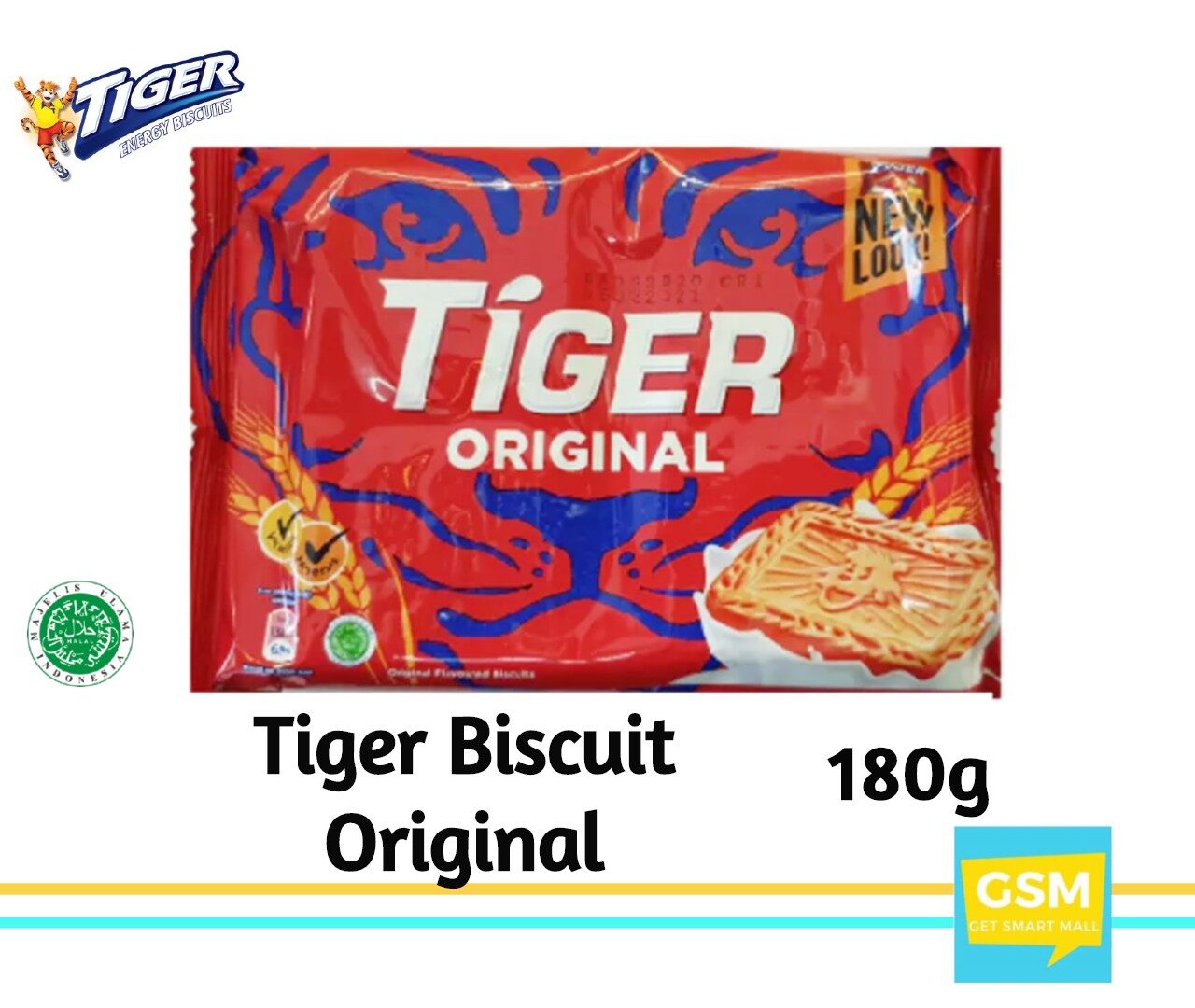 Tiger Biscuit Original 144.4g Lazada