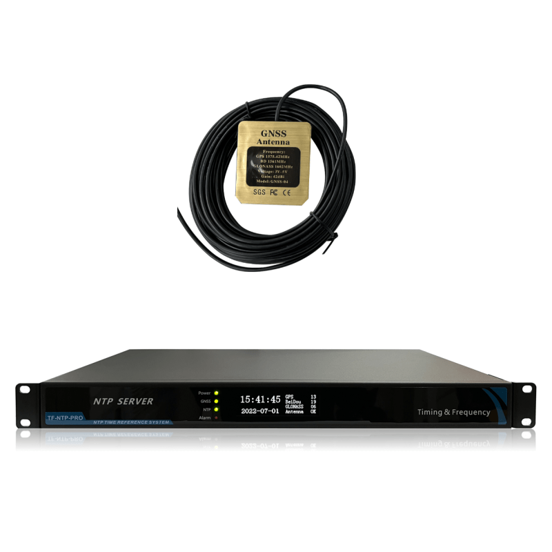 SERVIDOR DE TIEMPO de red TF-NTP-PRO NTP (TCXO + OLED) para GPS L1