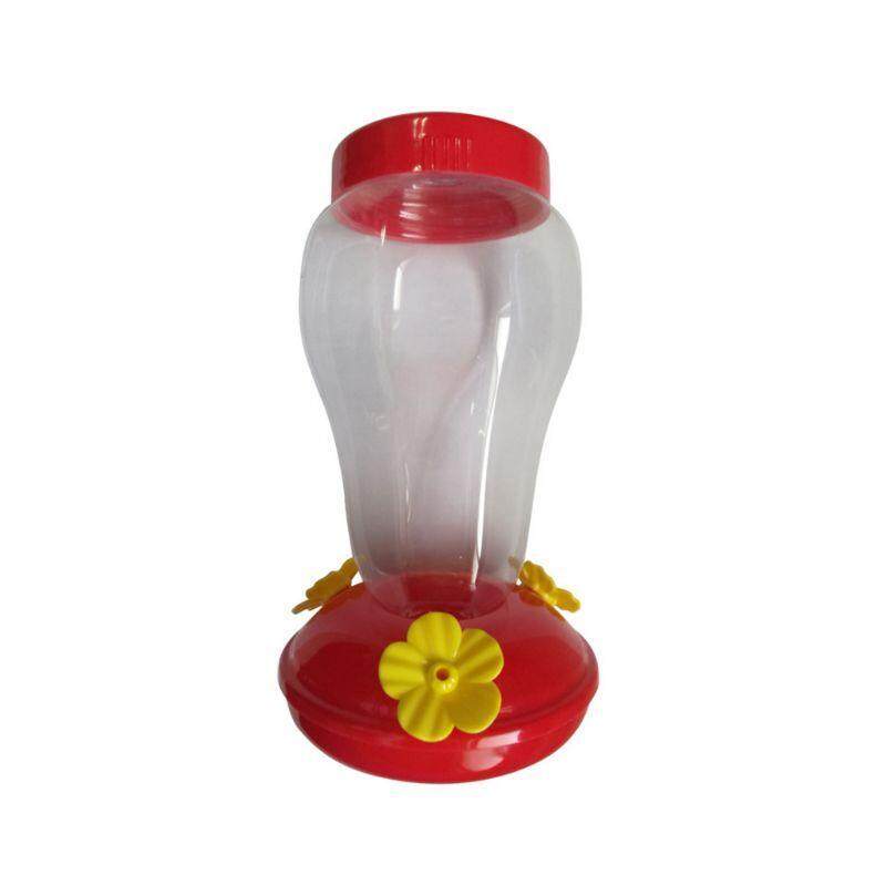 Nhựa Miệng Rộng Chim Ruồi Máng Nước Sân Vườn Cửa Sổ Treo Ngoài Trời Hình Hoa Uống Nước Cho Chim