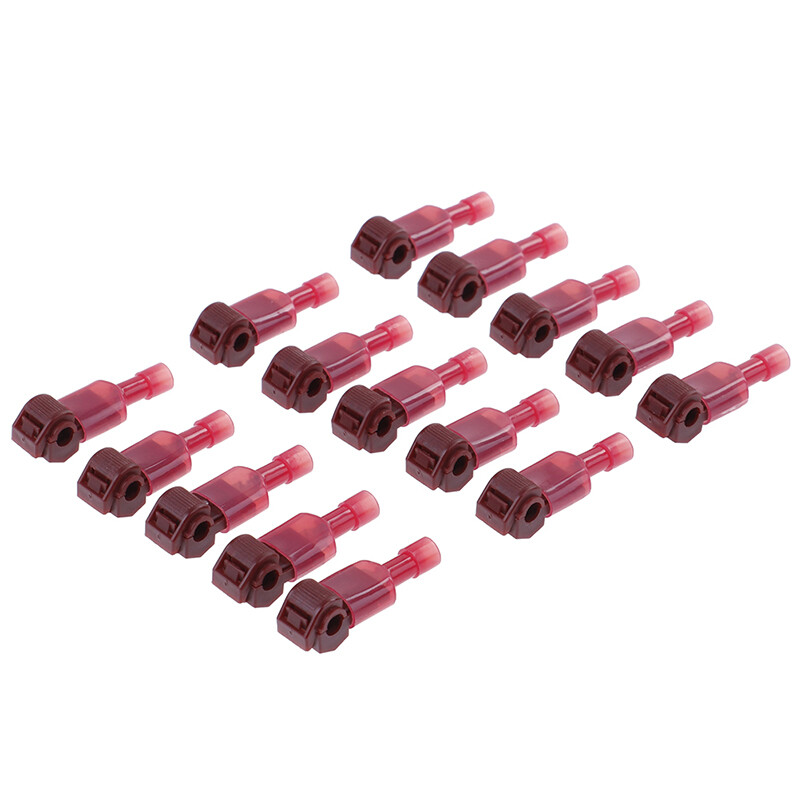 💖Best Buyle 30Pcs wire cable connectors terminals crimp quick splice 0.5mm-6mm kit tool set