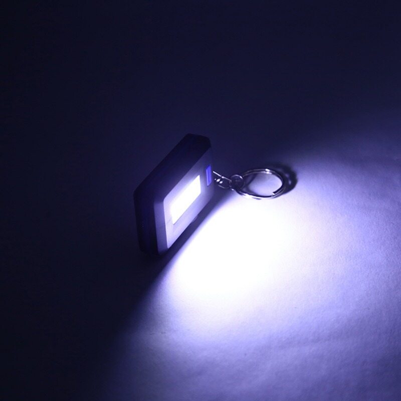 Mini COB Flashlight Work Light Portable Keychain LED Light Outdoor lamp Emergency