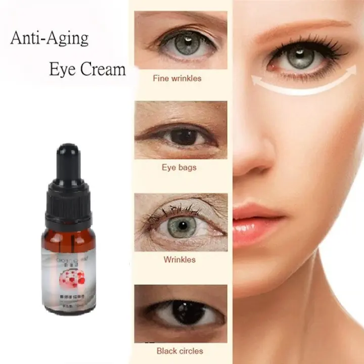 dark wrinkled skin under eyes