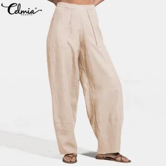 wide leg cargo trousers